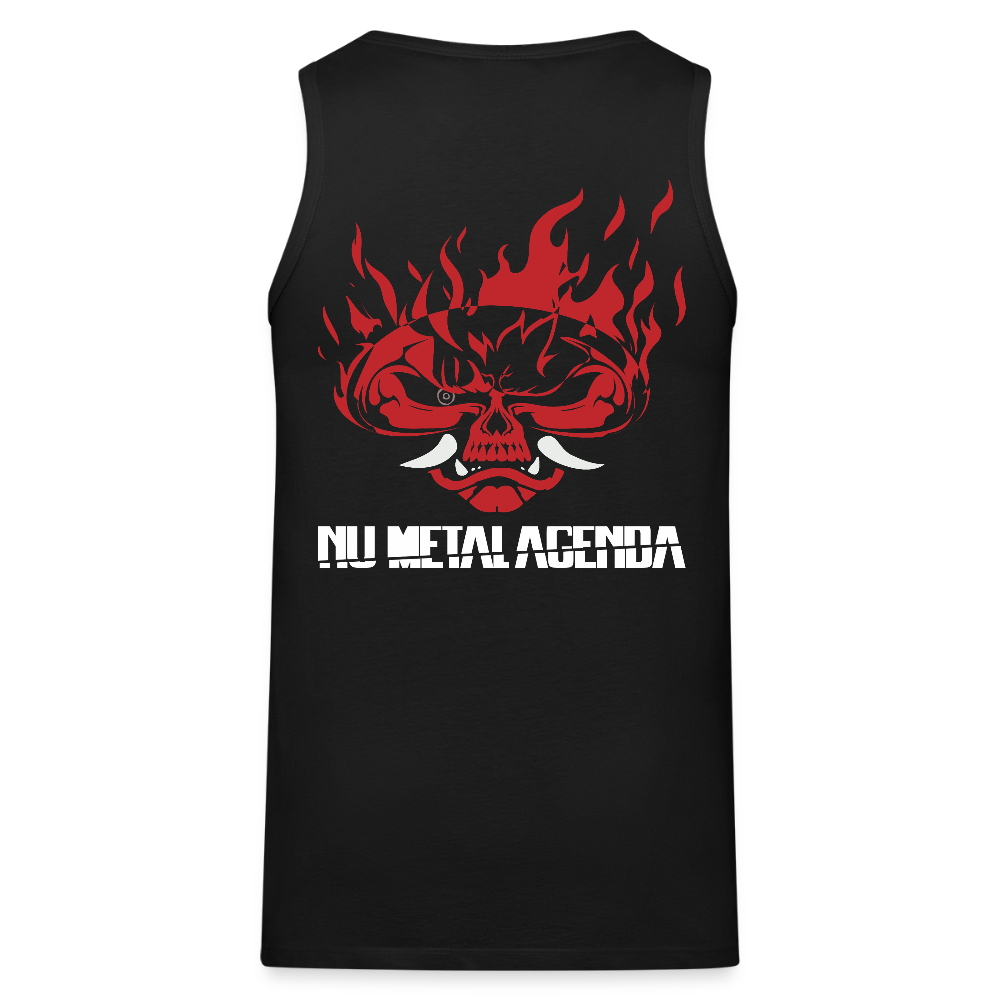 The Samurai Metal Agenda - Premium Tank (2-sided) - black