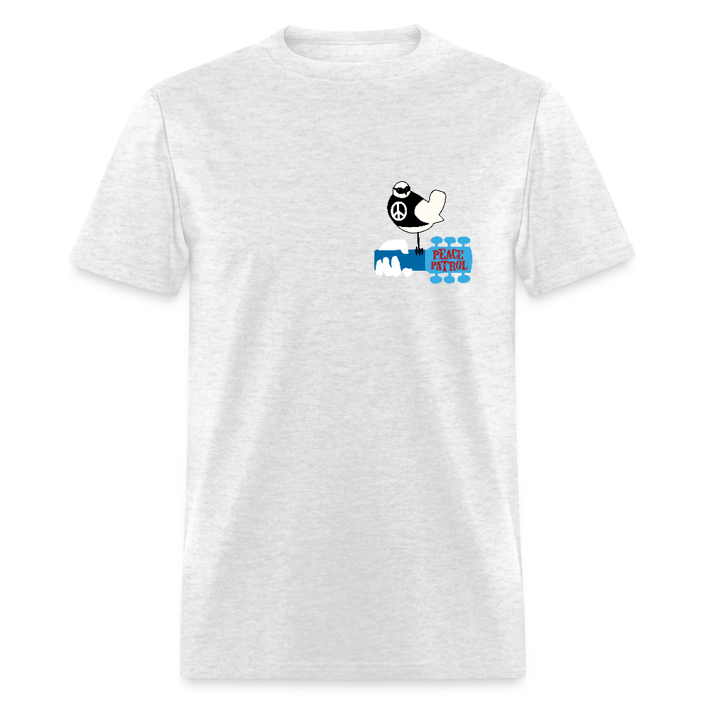 Woodstock 99 Peace Patrol - Tee - light heather gray