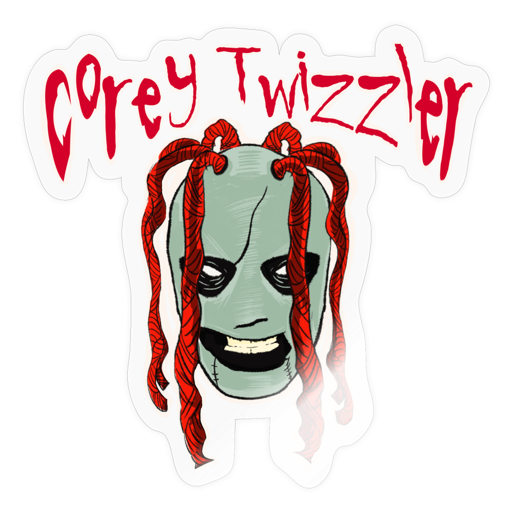 Corey Twizzler - Sticker - transparent glossy