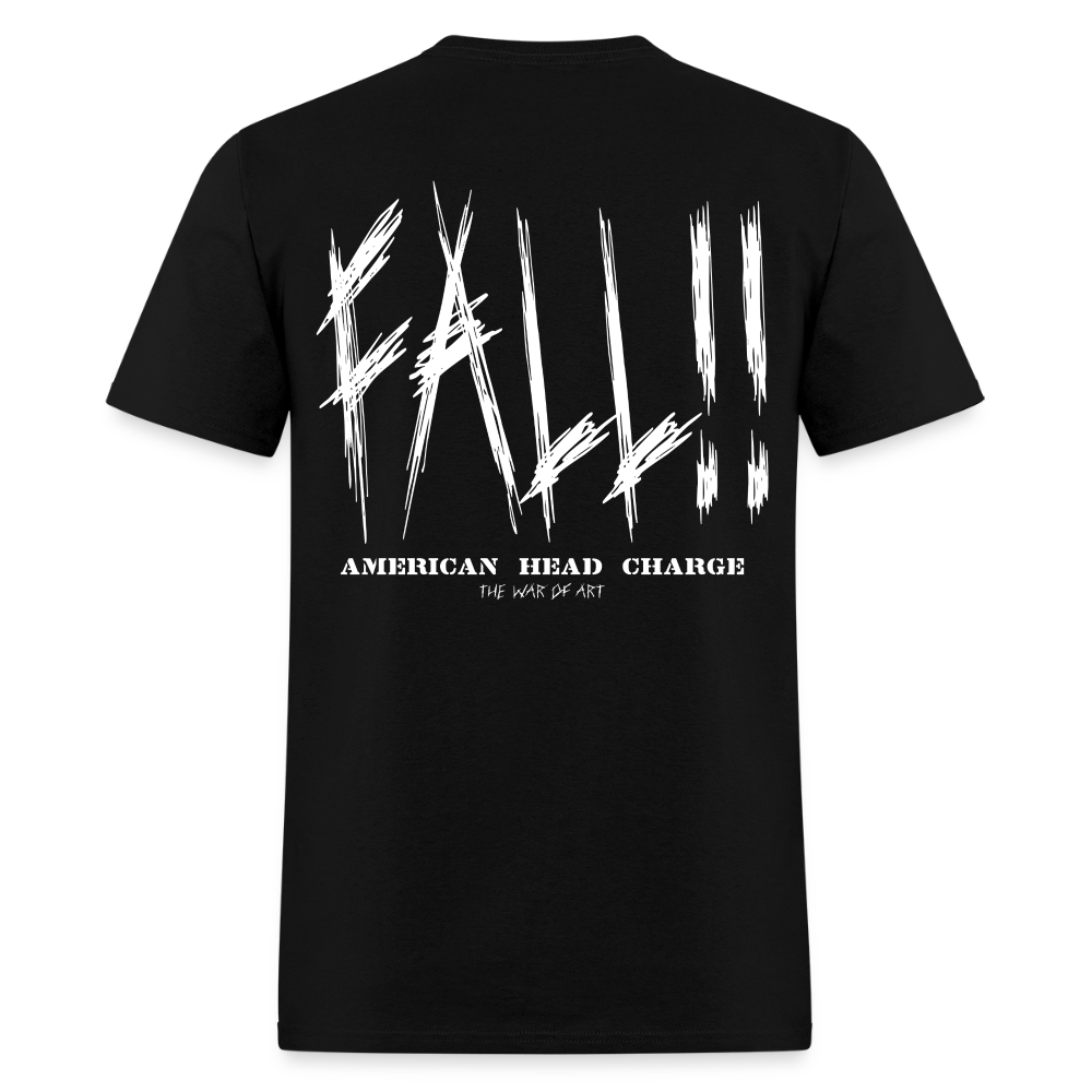 "Fall" - A Violent Reaction: 25 Years of The War of Art | T-Shirt - black