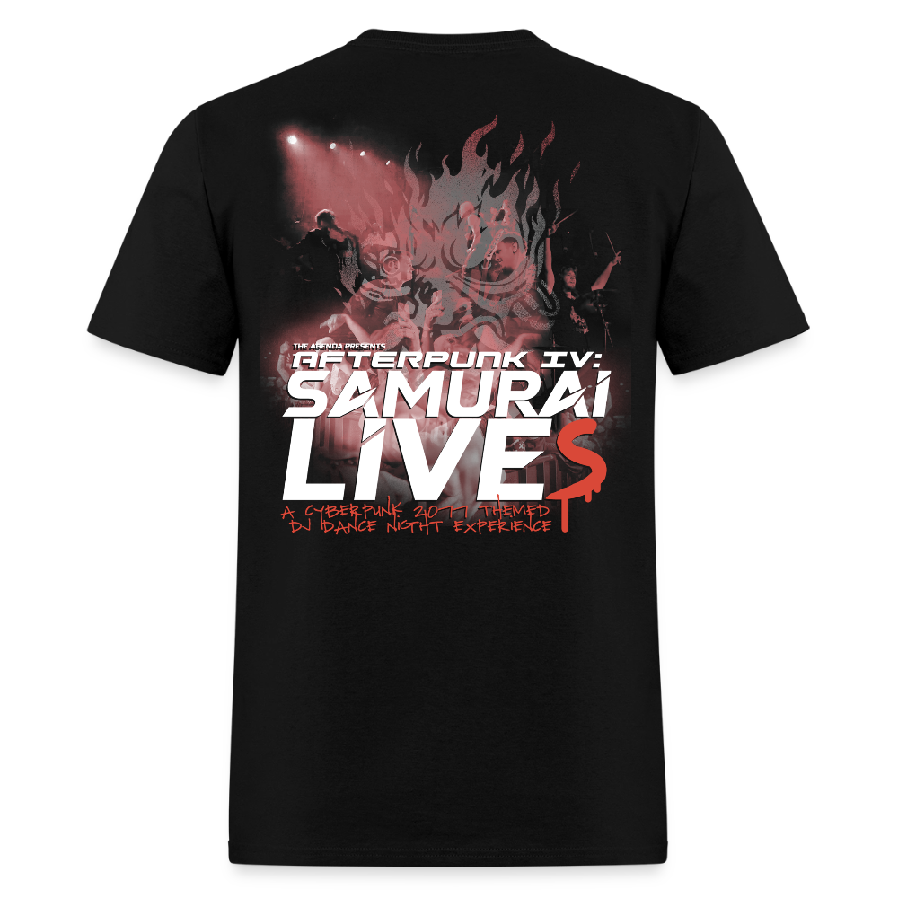 Afterpunk Presents Samurai Lives - T-Shirt - black