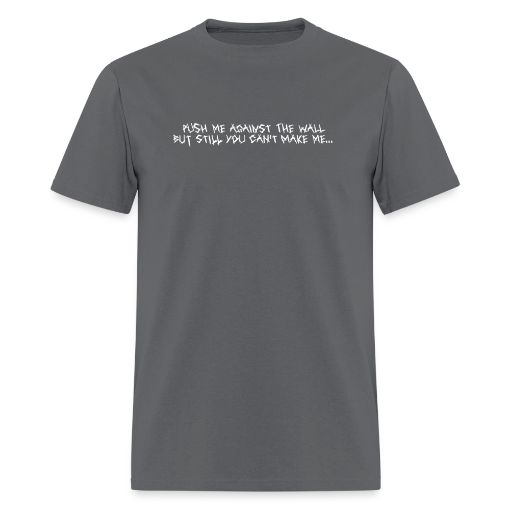 "Fall" - A Violent Reaction: 25 Years of The War of Art | T-Shirt - charcoal