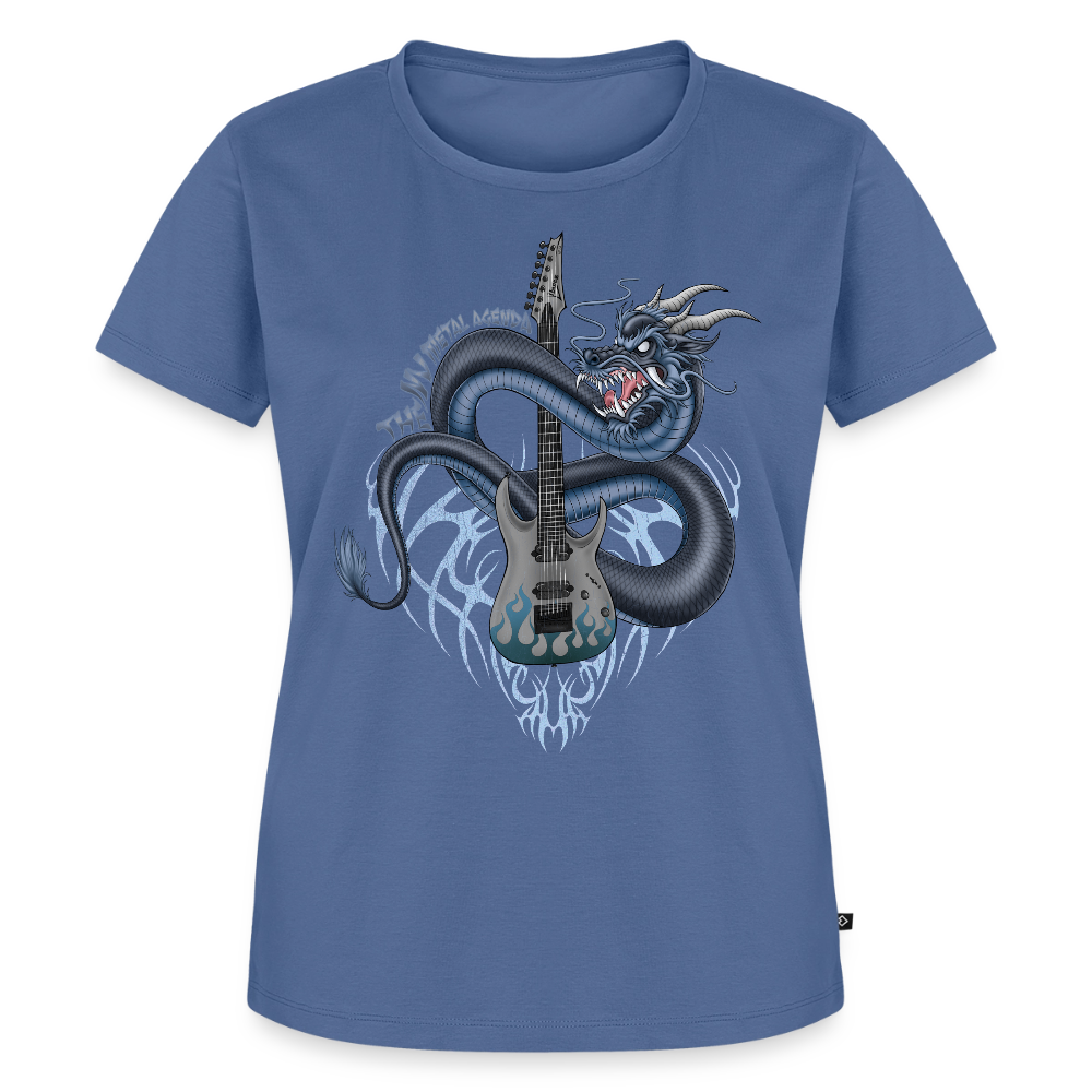 The Nu Metal Dragon Agenda - Women’s Premium T-Shirt - stone blue 