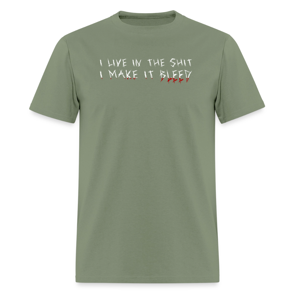 "Shutdown" - A Violent Reaction: 25 Years of The War of Art | T-Shirt - military green
