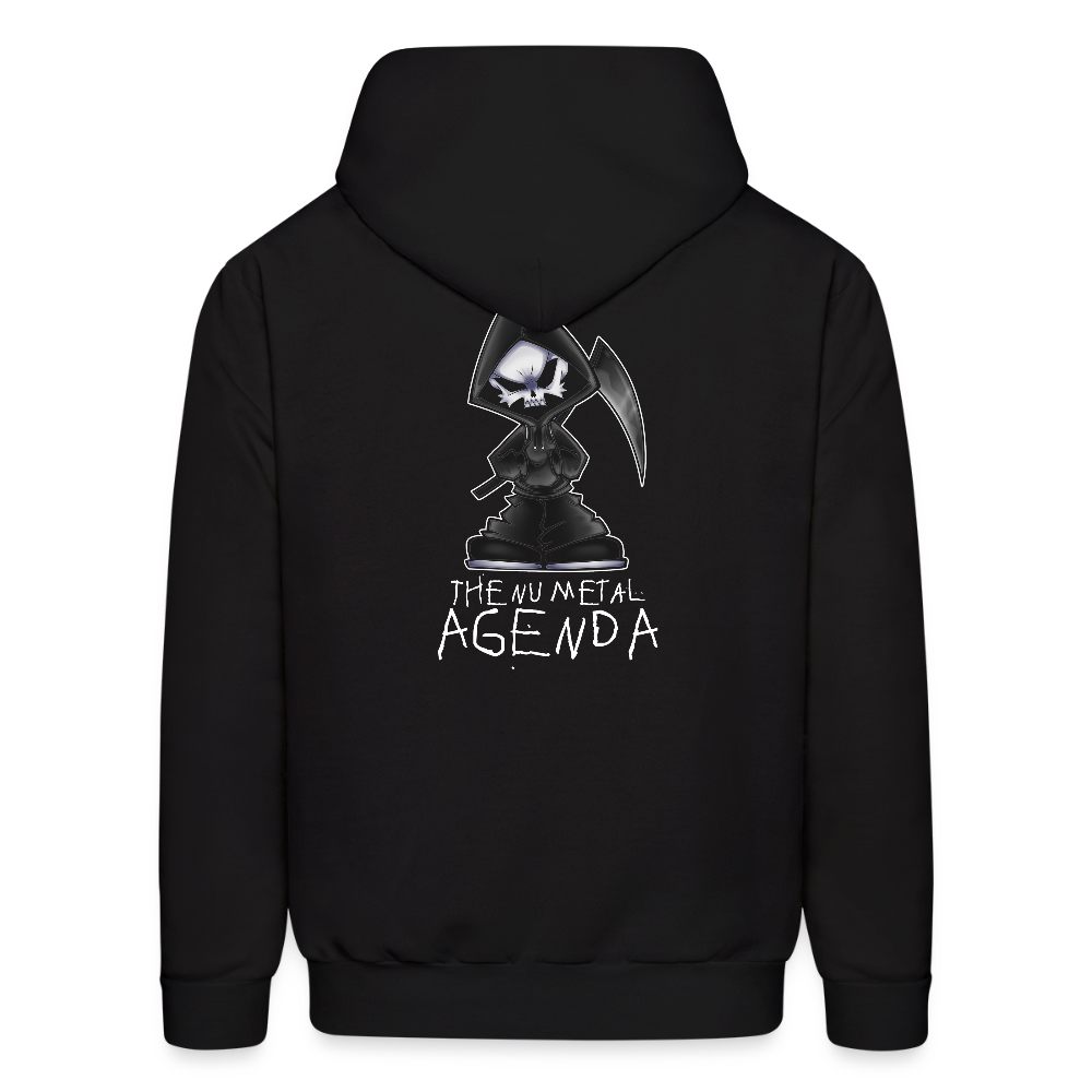 NMA Skully Guy - Flame Hoodie - black