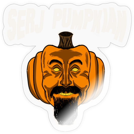 Serj Pumpkian - Sticker - transparent glossy