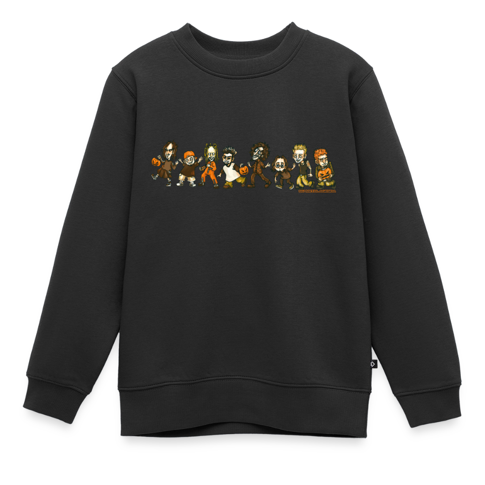 Nu Metal Trick or Treaters - Kids’ Premium Organic Sweatshirt - black