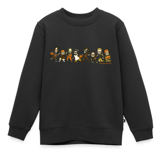 Nu Metal Trick or Treaters - Kids’ Premium Organic Sweatshirt - black