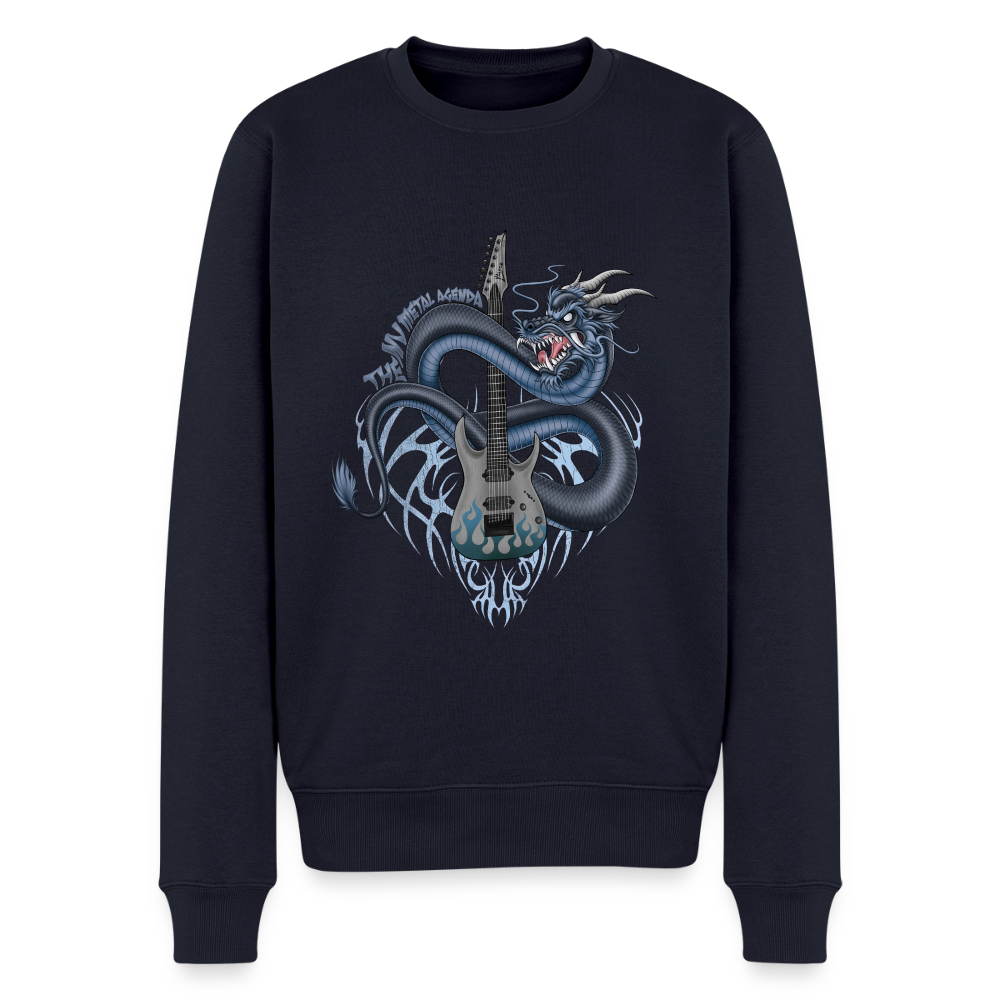 The Nu Metal Dragon Agenda - Premium Sweatshirt - navy