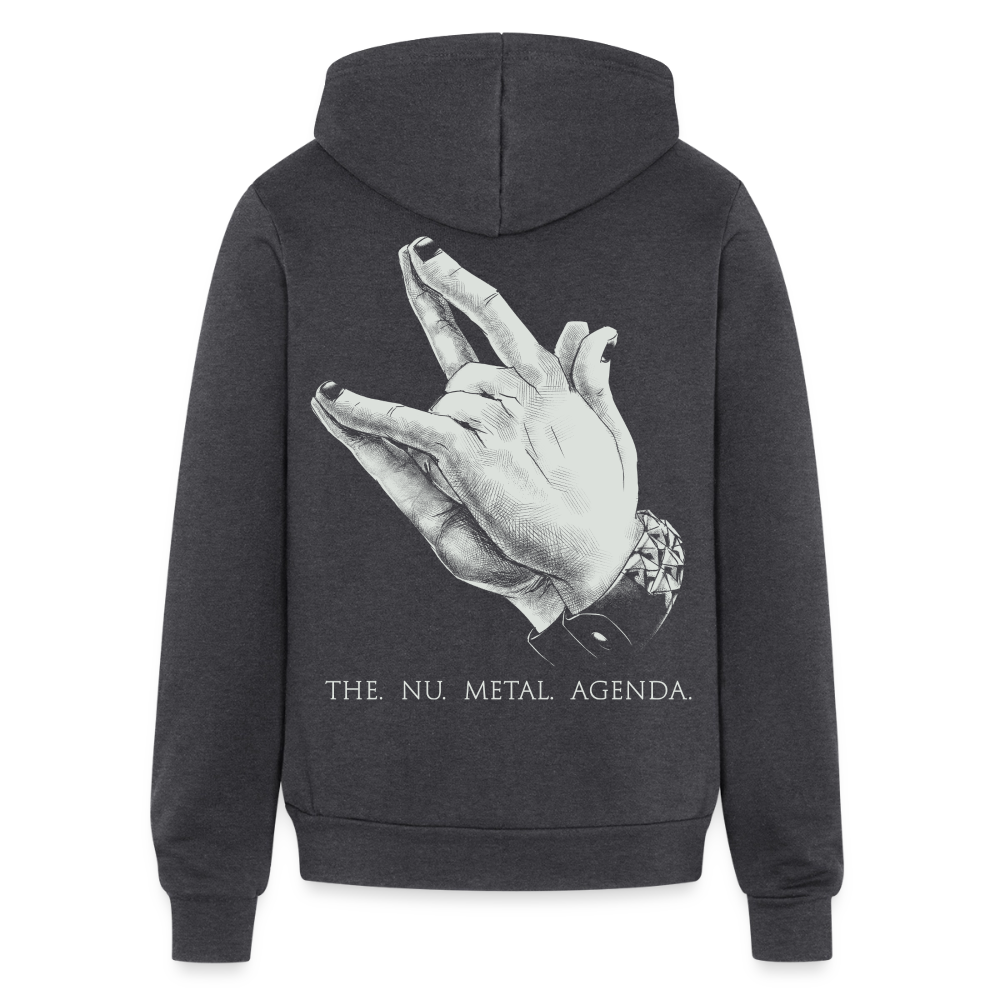 Nu Metal Will Provide - Zip Hoodie - charcoal grey