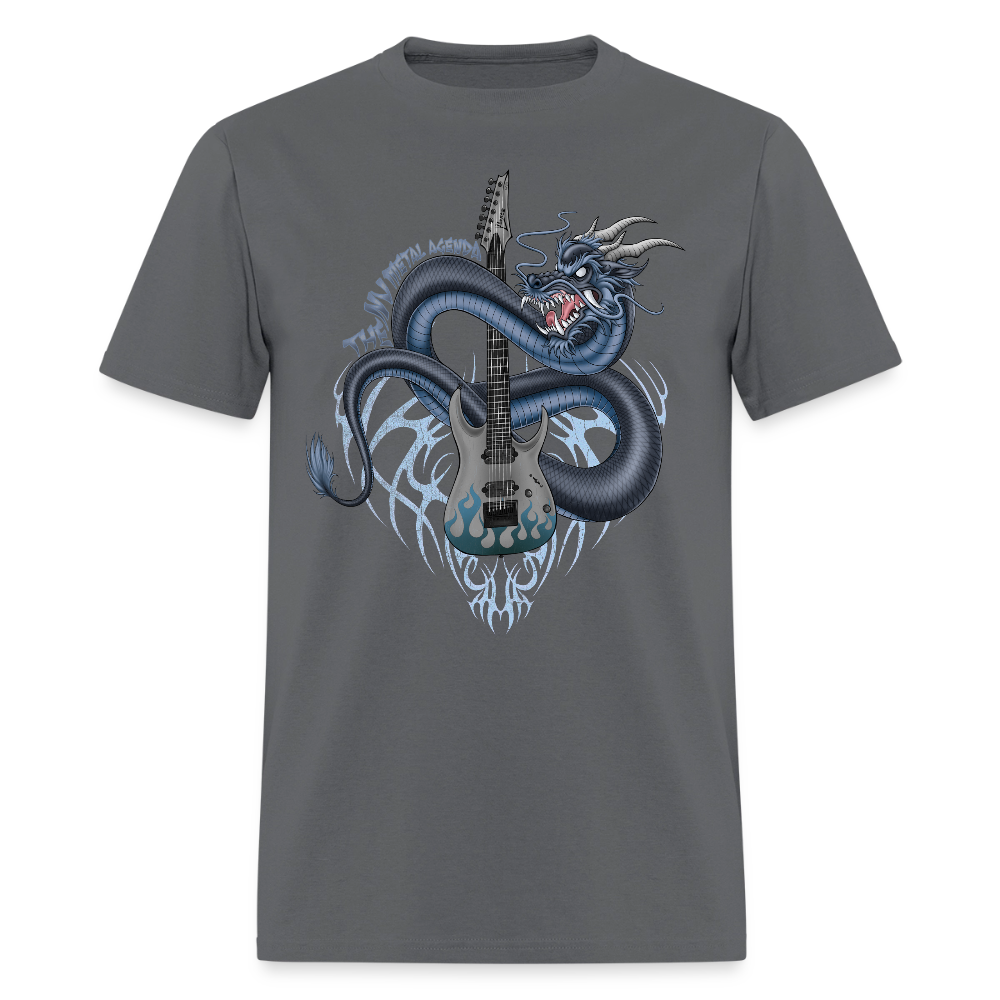 The Nu Metal Dragon Agenda / T-Shirt - charcoal