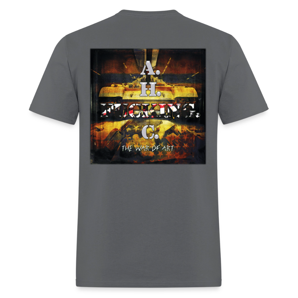 "Effigy 23" - A Violent Reaction: 25 Years of The War of Art | T-Shirt - charcoal