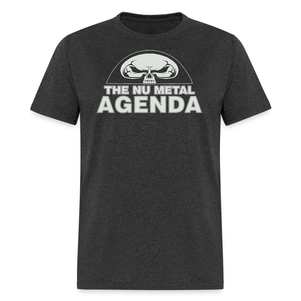 NMA Skull - Tee - heather black