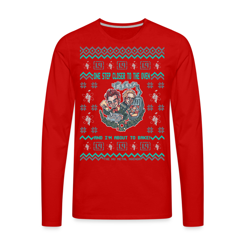 One Step Closer Xmas - Long Sleeve T-Shirt - red