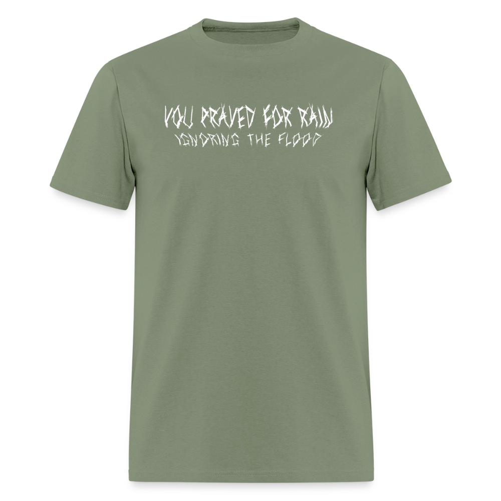 "Nothing Gets Nothing" - A Violent Reaction: 25 Years of The War of Art | T-Shirt - military green