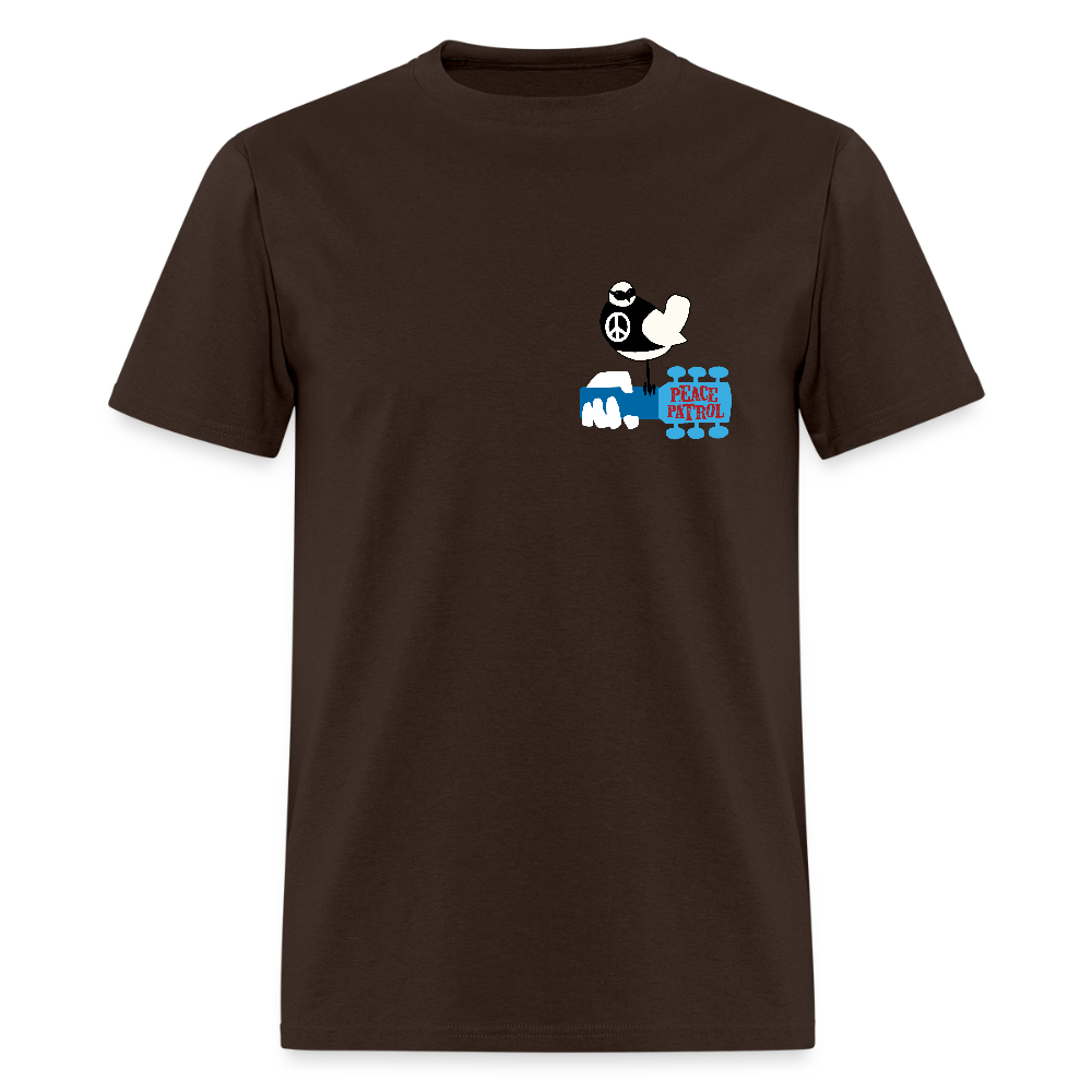 Woodstock 99 Peace Patrol - Color Tees - brown