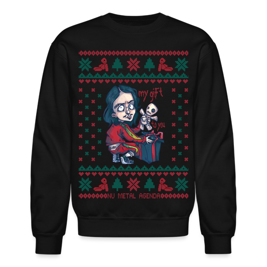 System's Greetings Xmas - Crewneck Sweatshirt - black