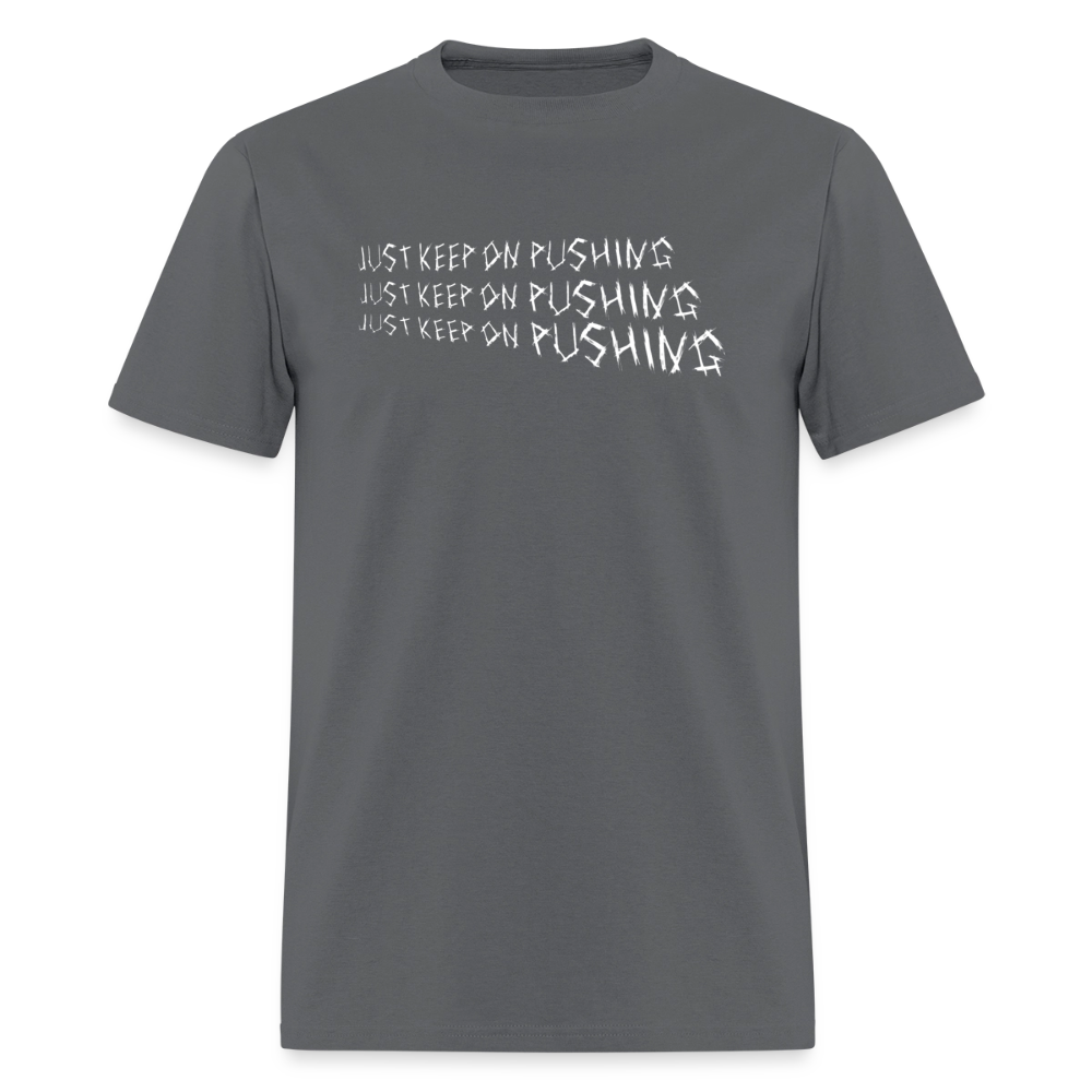 "Pushing the Envelope" - A Violent Reaction: 25 Years of The War of Art | T-Shirt - charcoal