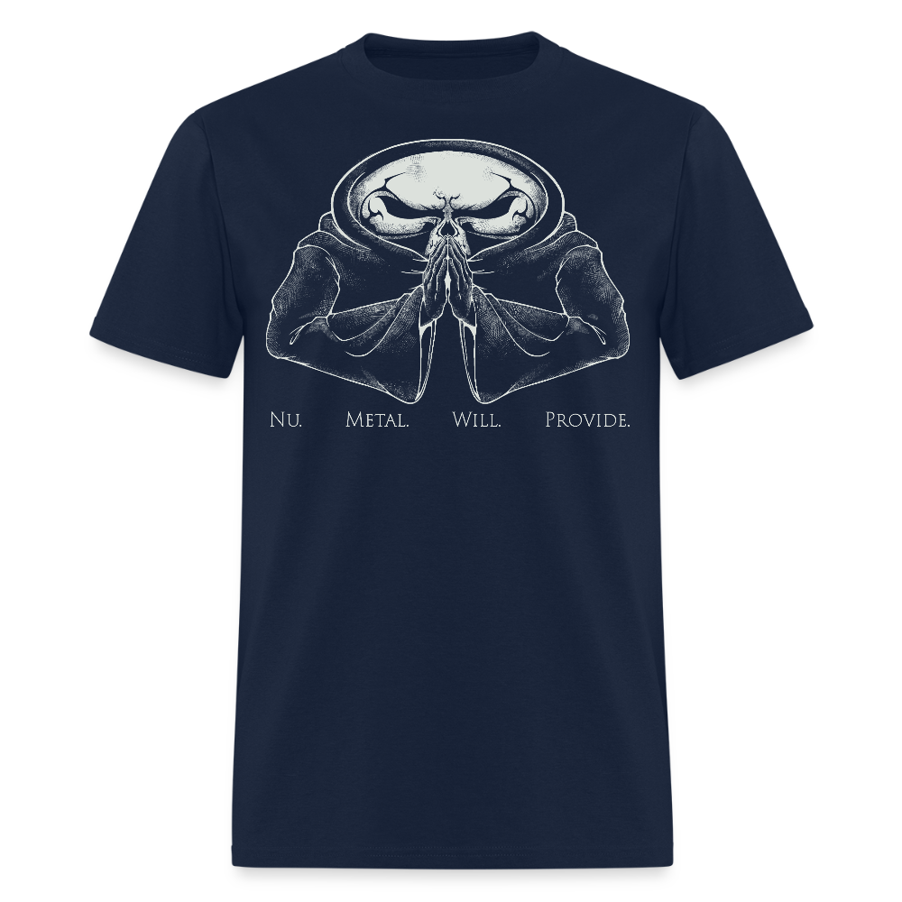 Nu Metal Will Provide - Tee Shirt - navy