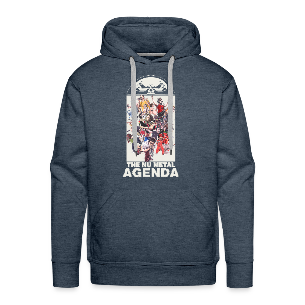 Nu Metal by Adriel Contieri - Premium Hoodie - heather denim
