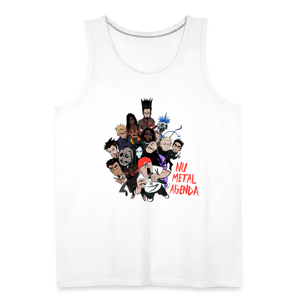 Nu Metal Family Portrait - Premium Tank - white