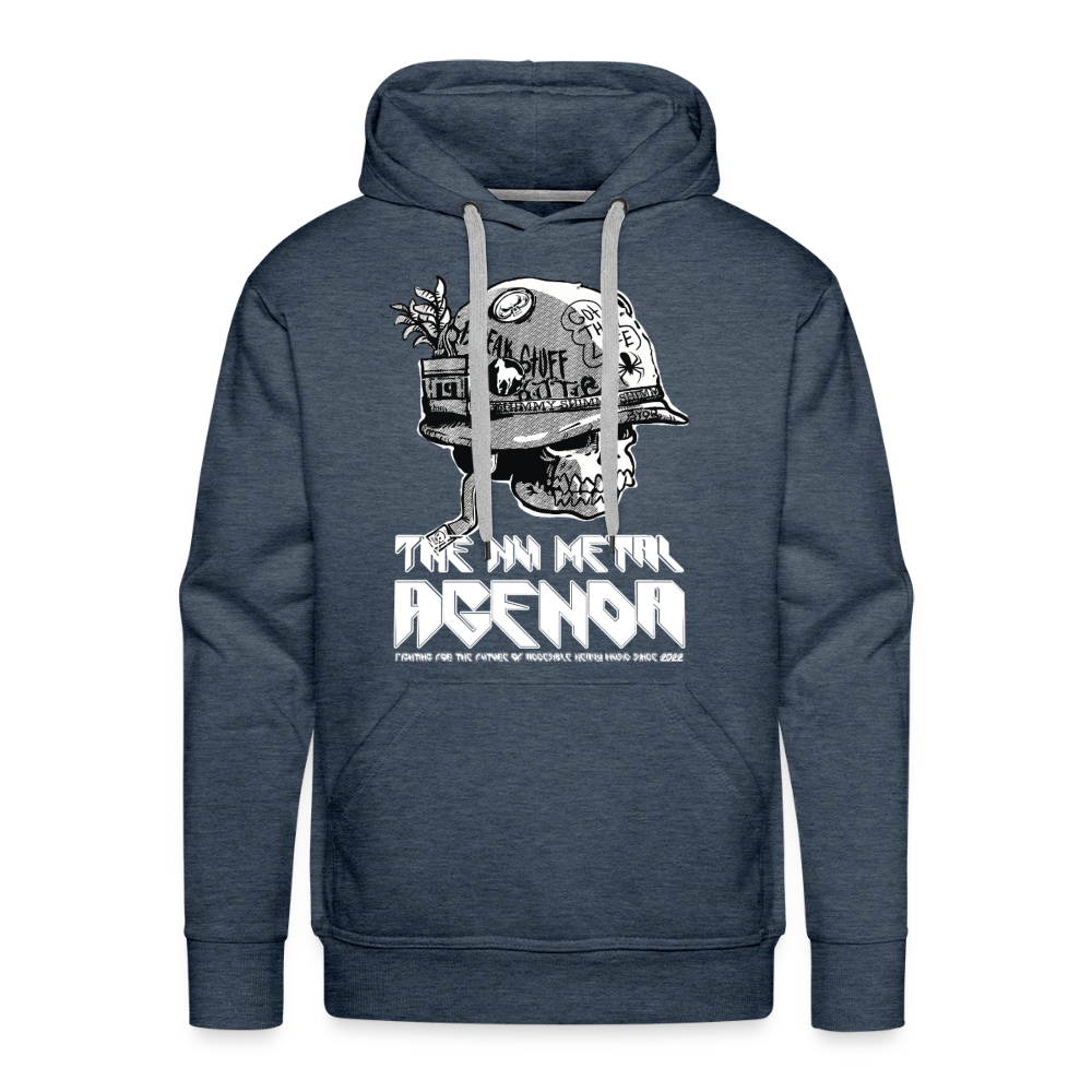 NMARMY - Premium Hoodie - heather denim
