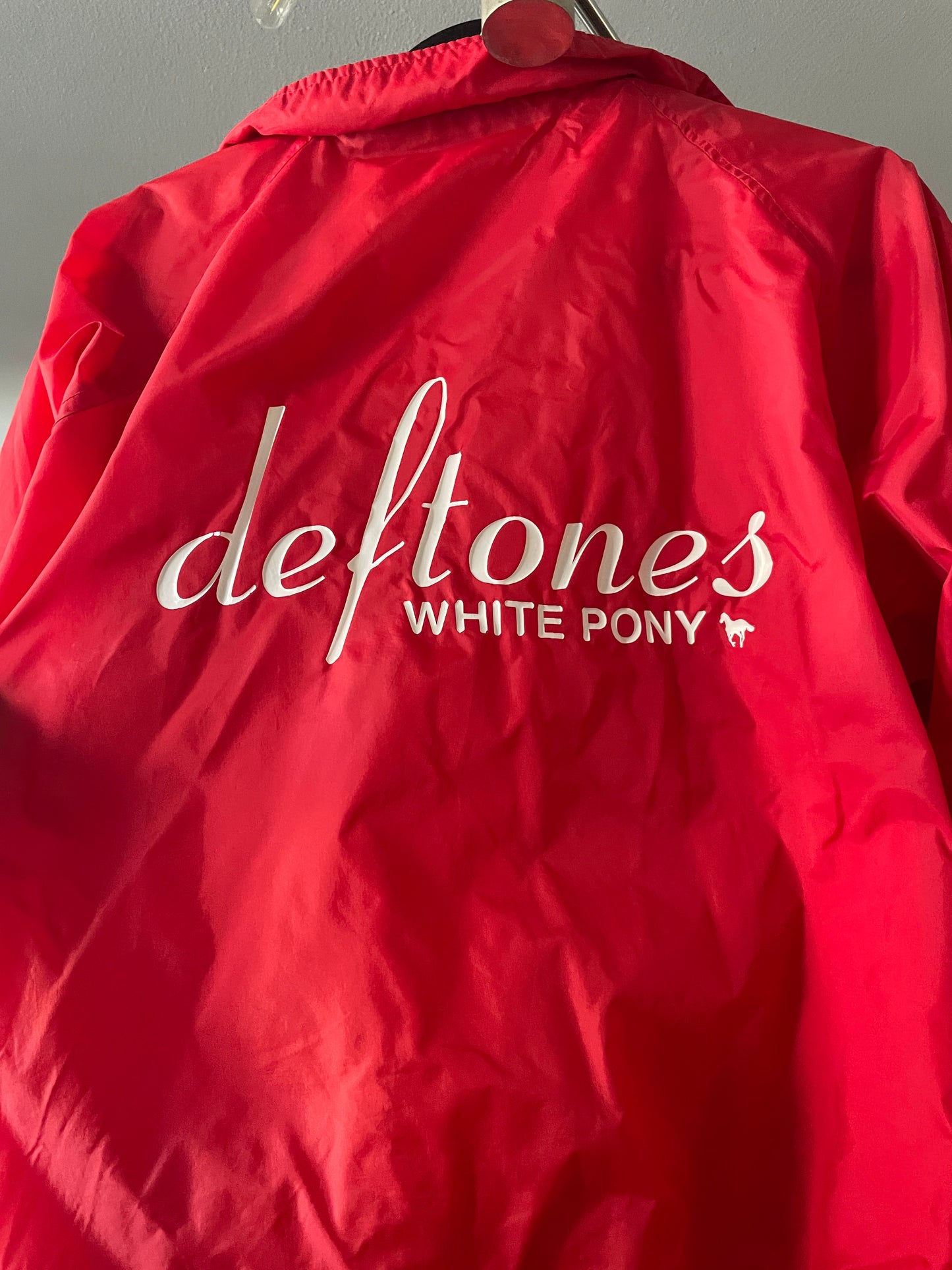 Deftones 'White Pony' Coaches Jacket - XL