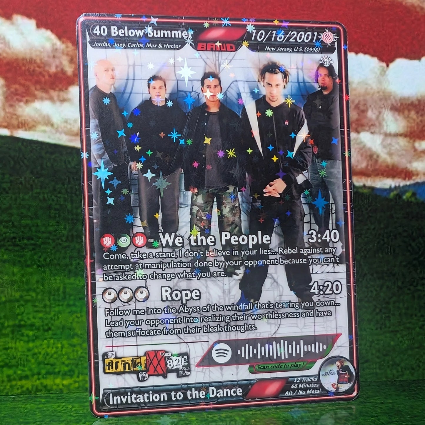 40 Below Summer Holographic Trading Card