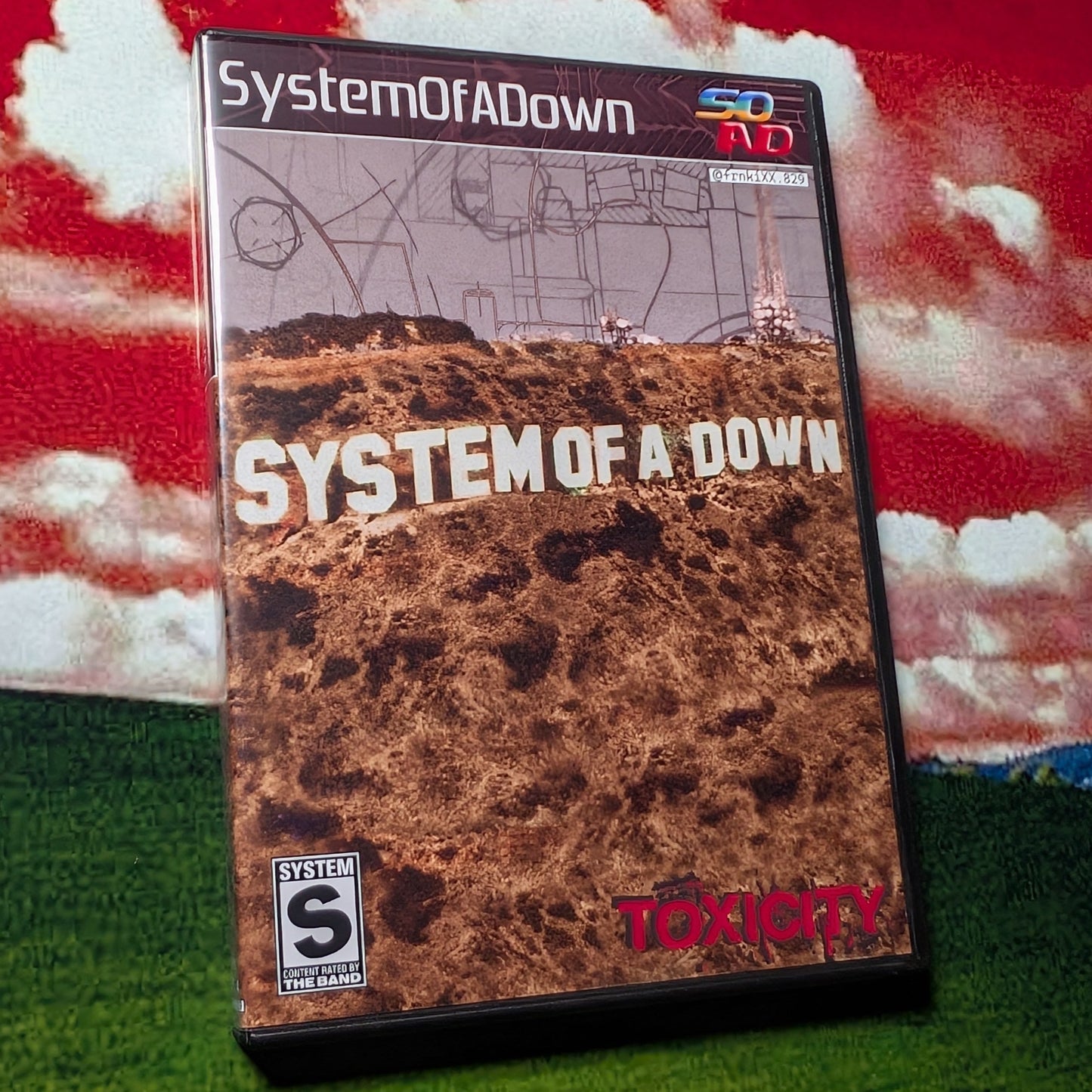 System of a Down / Toxicity PlayStation 2 Case