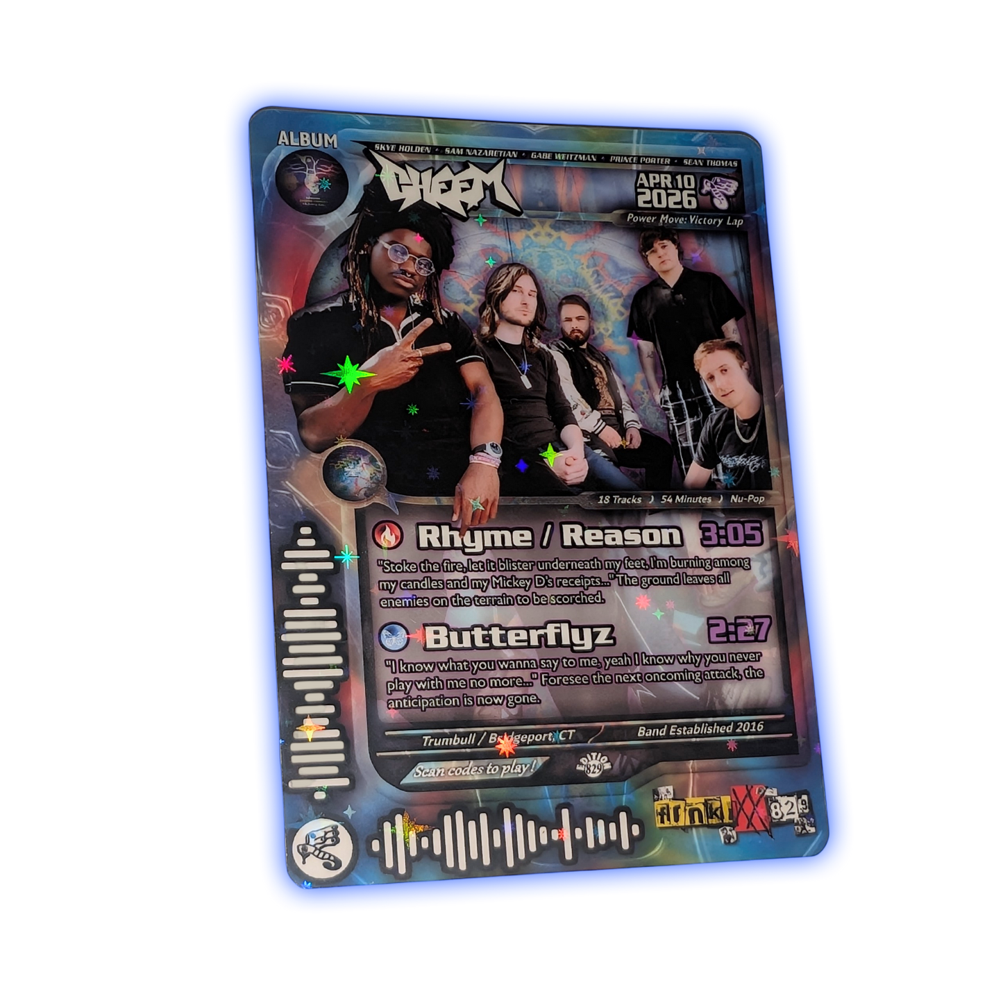 Cheem "Rhyme/Reason" Music Video (DVD + Trading Card)