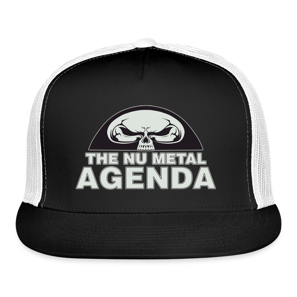 NMA Skull - Trucker Cap - black/white