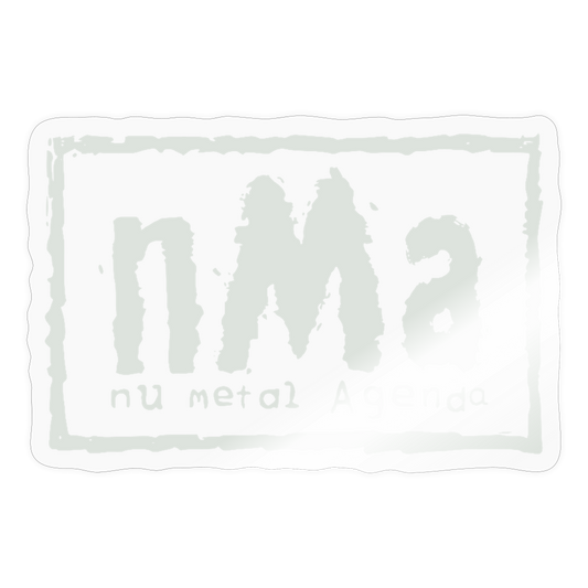 Nu World Order - Sticker - transparent glossy