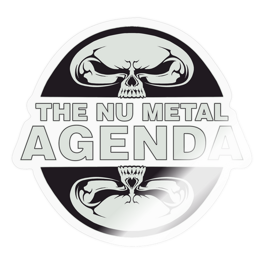 NMA Skull - Sticker - transparent glossy