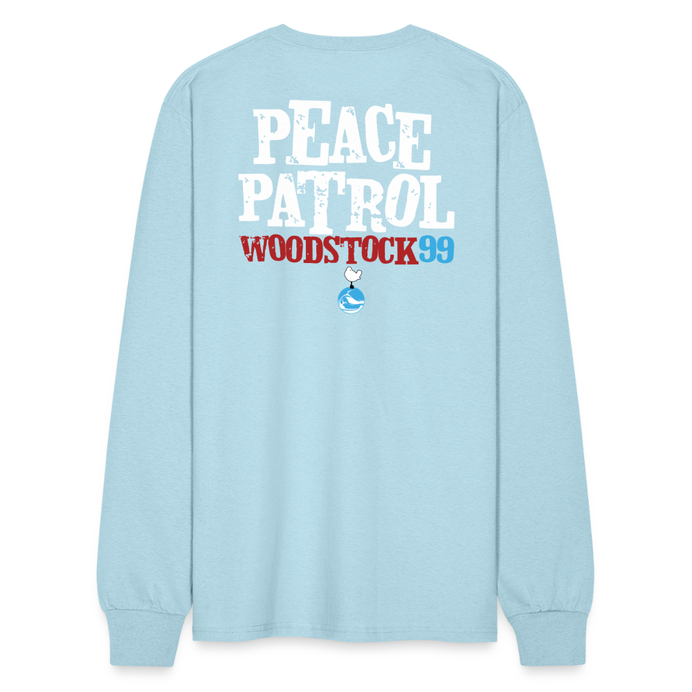 Woodstock 99 Peace Patrol - Longsleeve - powder blue
