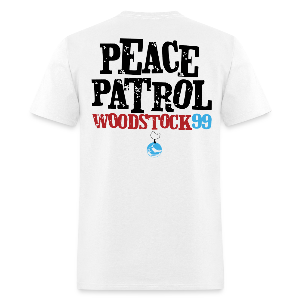 Woodstock 99 Peace Patrol - Color Tees - white