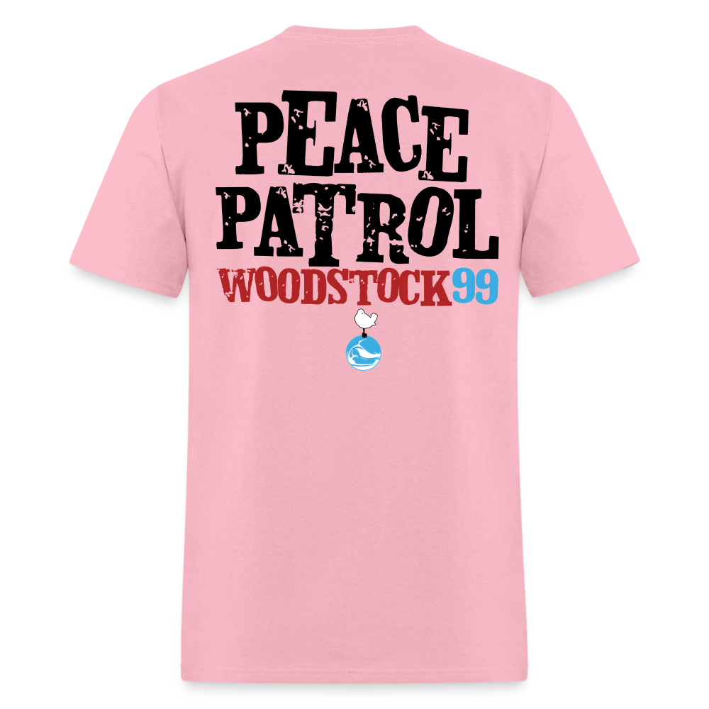 Woodstock 99 Peace Patrol - Color Tees - pink