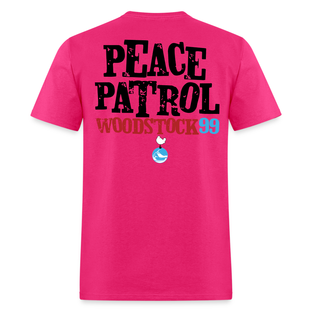 Woodstock 99 Peace Patrol - Color Tees - fuchsia
