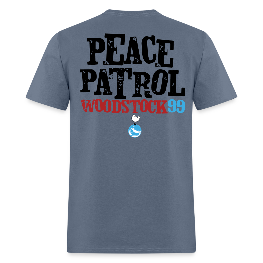 Woodstock 99 Peace Patrol - Color Tees - denim