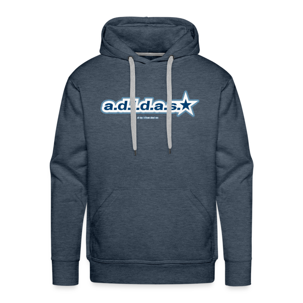 All Day I Dream About Sex - Hoodie - heather denim