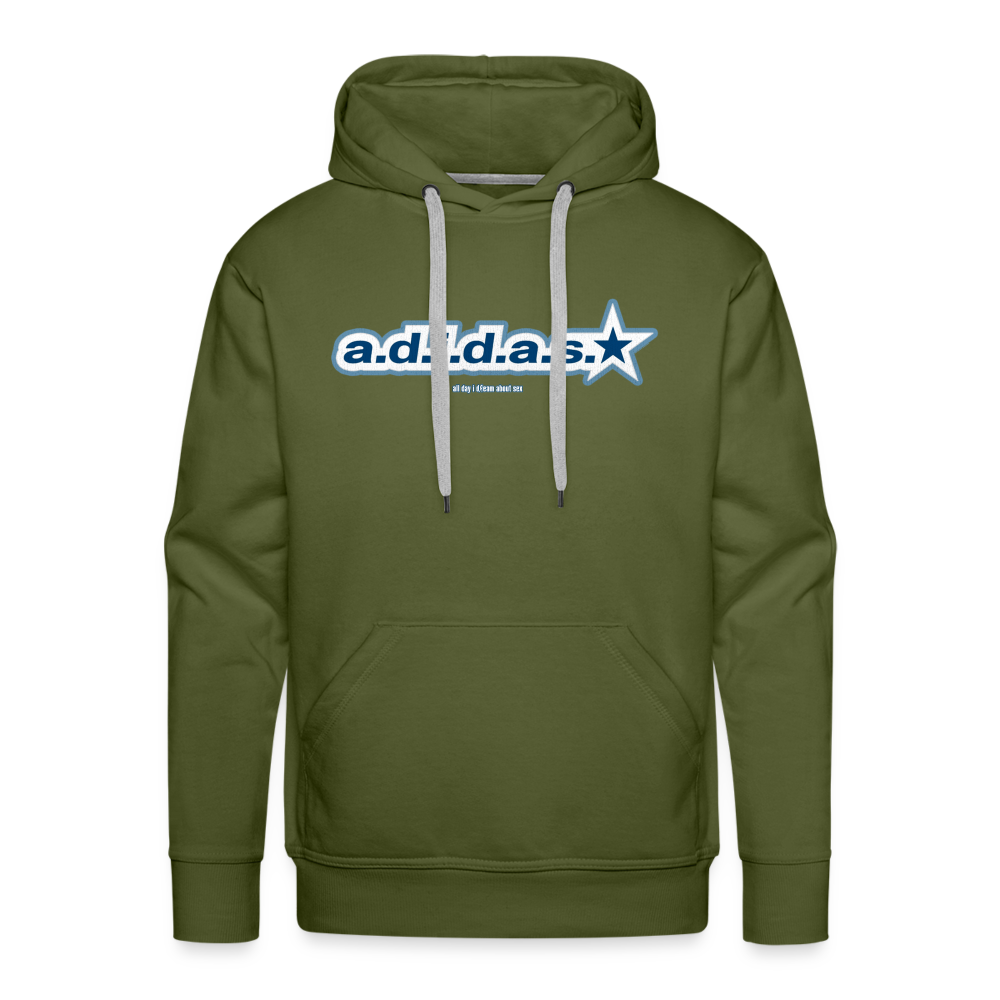 All Day I Dream About Sex - Hoodie - olive green