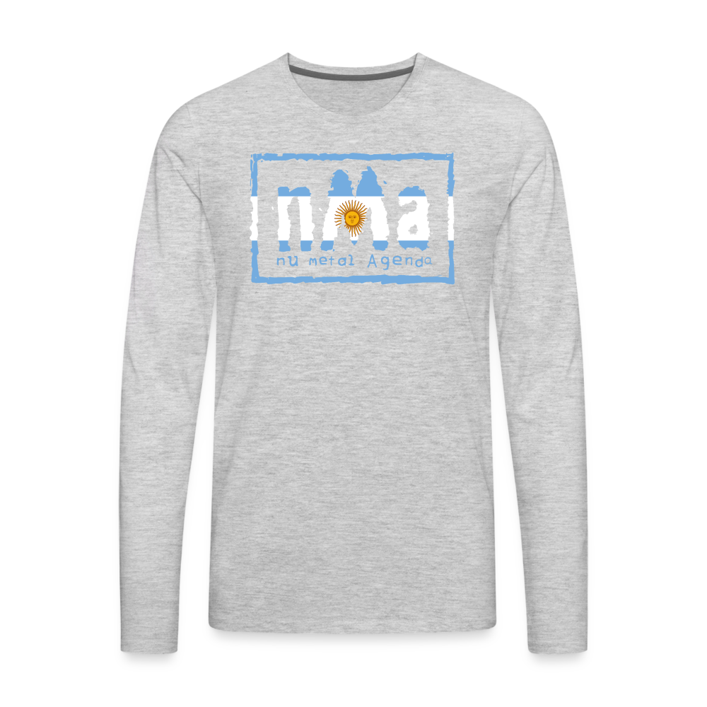 NMA Argentina Mentioned Edition - Long Sleeve T-Shirt - heather gray