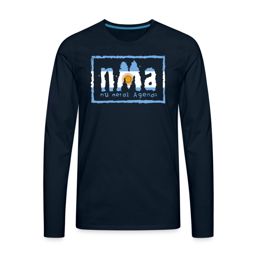 NMA Argentina Mentioned Edition - Long Sleeve T-Shirt - deep navy