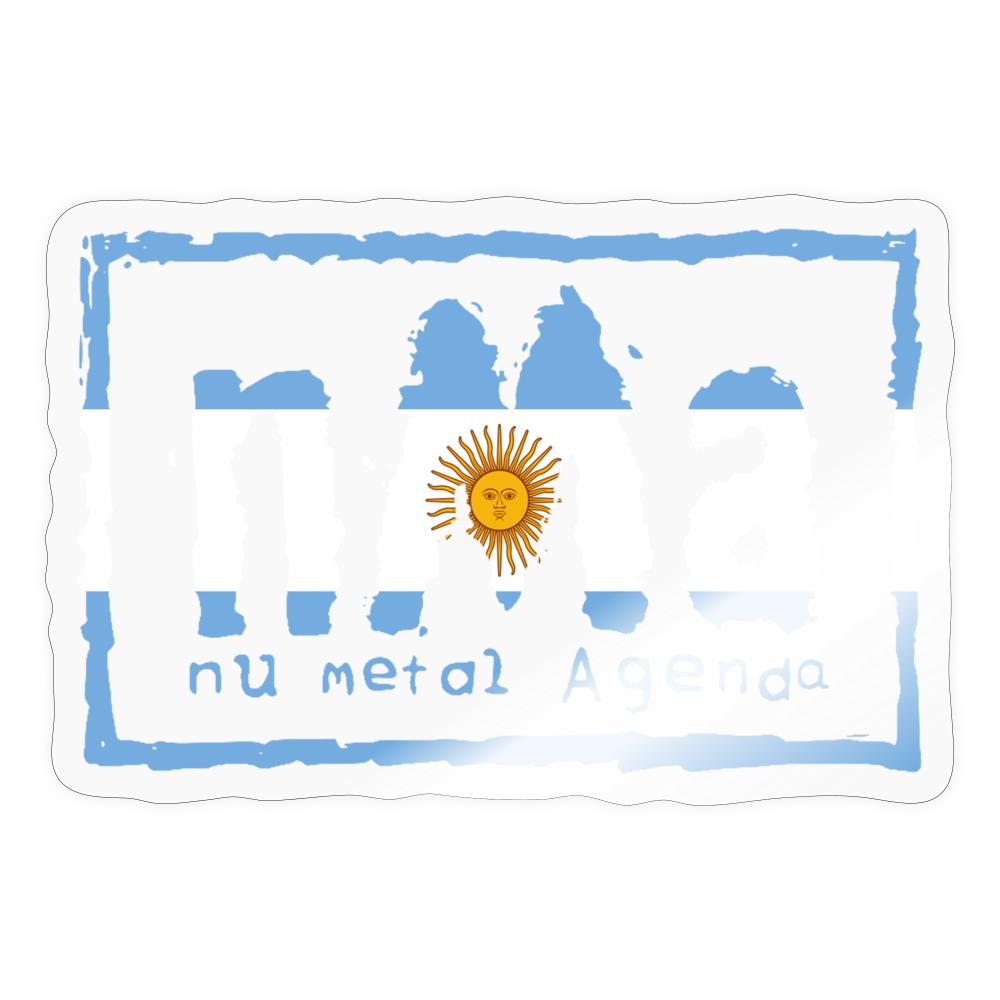 NMA Argentina Mentioned Edition - Sticker - transparent glossy