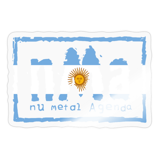 NMA Argentina Mentioned Edition - Sticker - transparent glossy