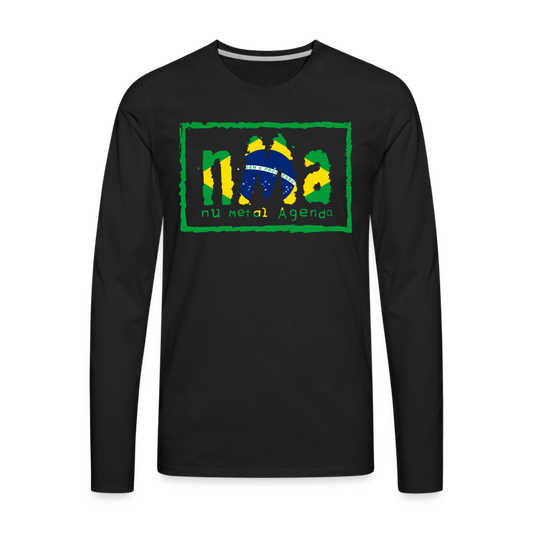 NMA Brazil Mentioned Edition - Long Sleeve T-Shirt - black