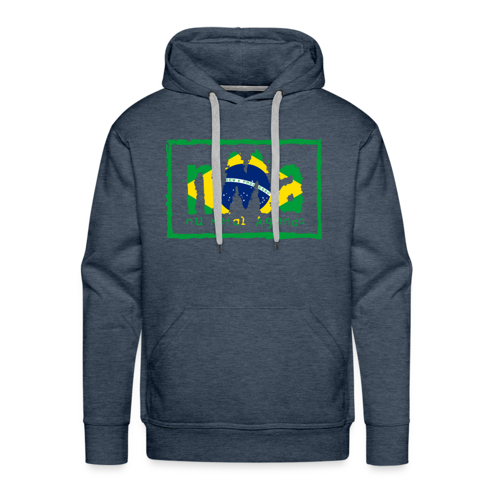 NMA Brazil Mentioned Edition - Hoodie - heather denim