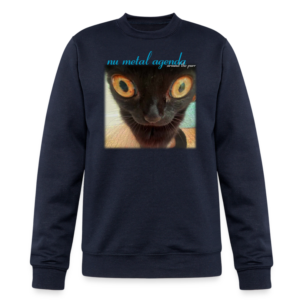 Around the Purr (meow) - Sweatshirt - navy