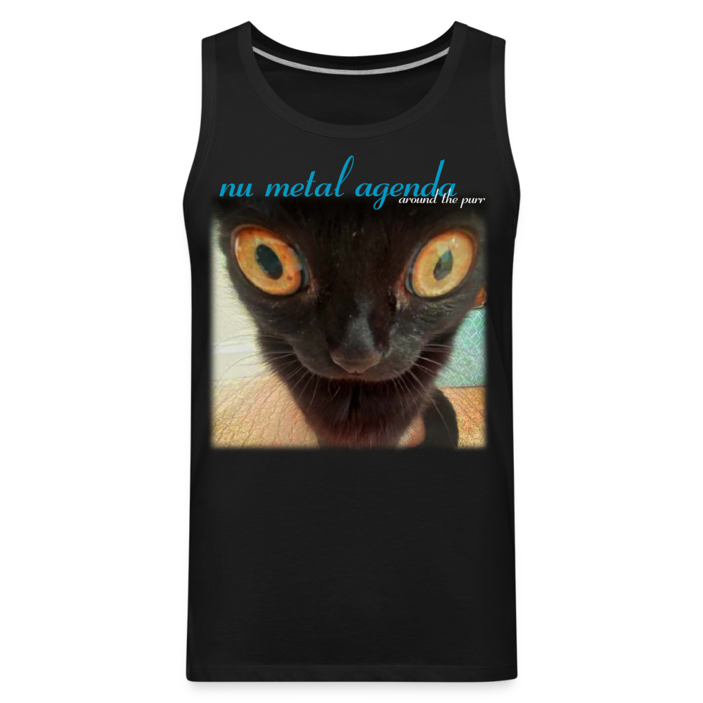 Around the Purr (meow) - Tank Top - black