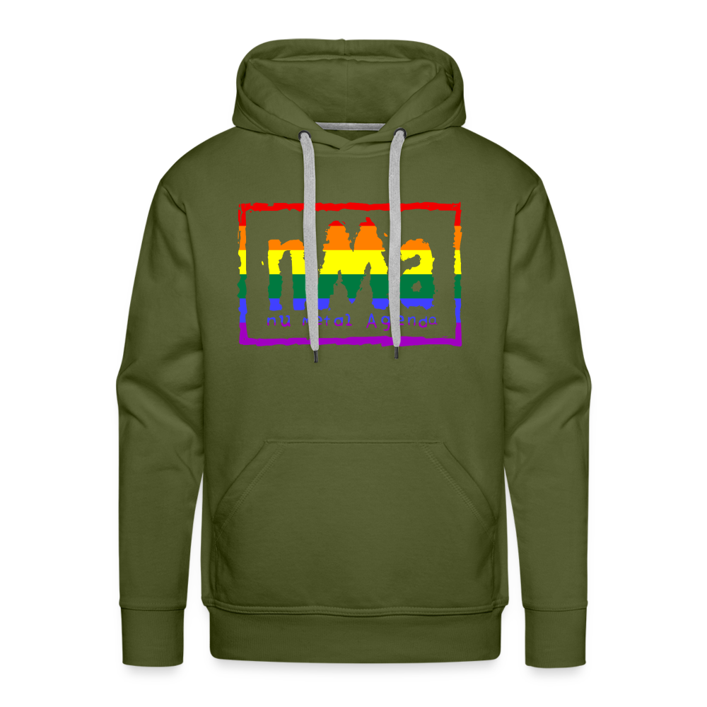 Nu World Order Pride - Premium Hoodie - olive green