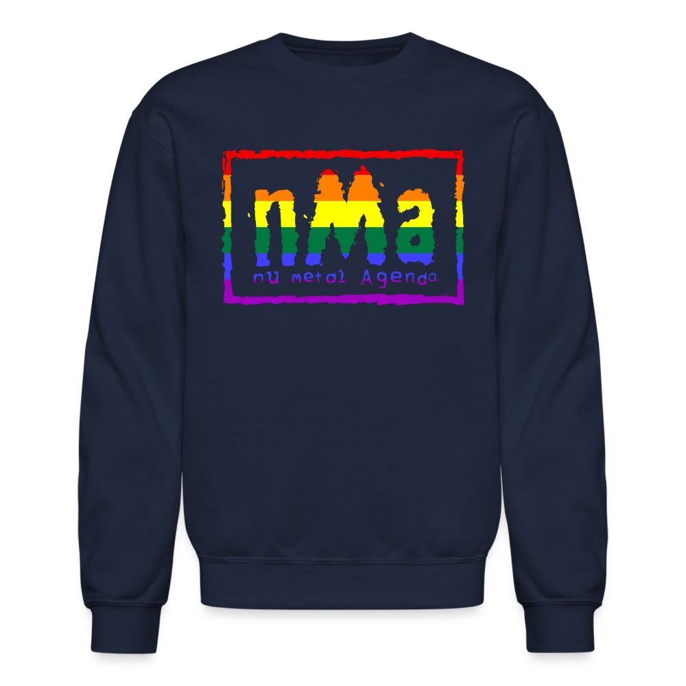 Nu World Order Pride - Crewneck Sweatshirt - navy